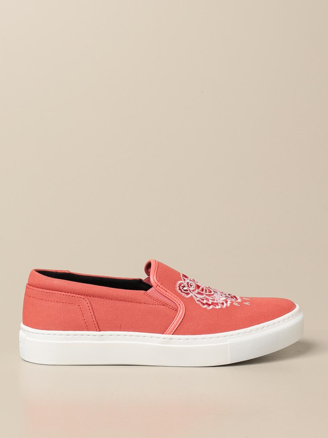 KENZO sneakers for women Coral Kenzo sneakers FB52SN100F70 online