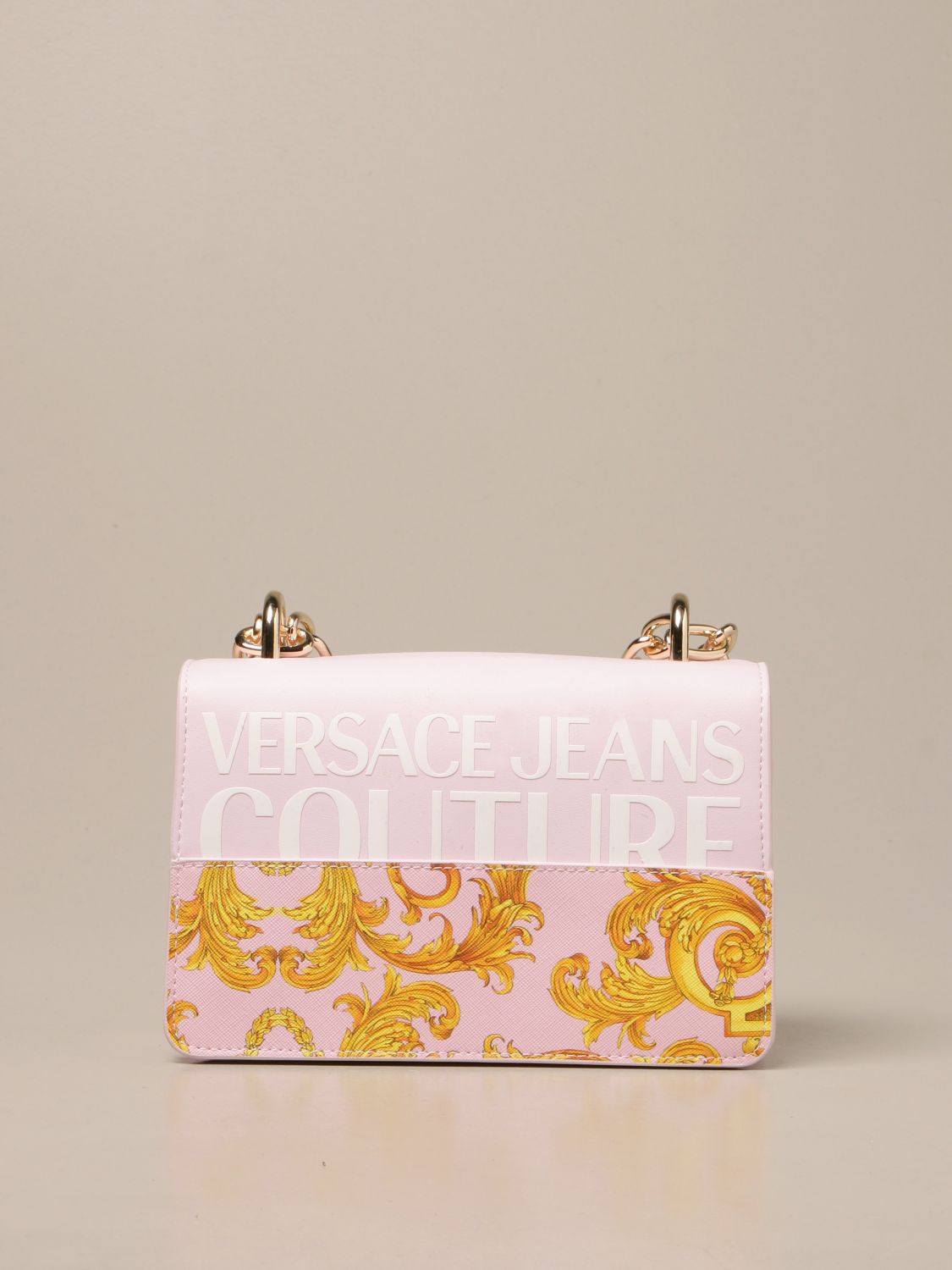 Versace Jeans Couture shoulder bag with big logo
