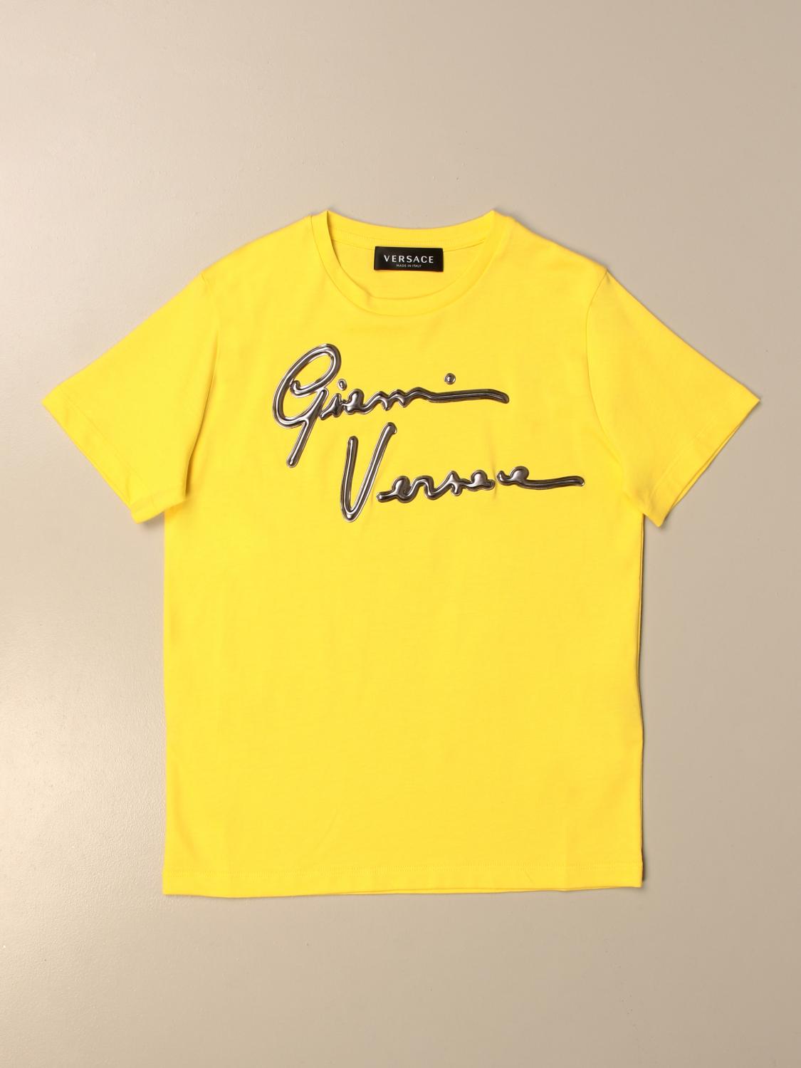 versace t shirt yellow