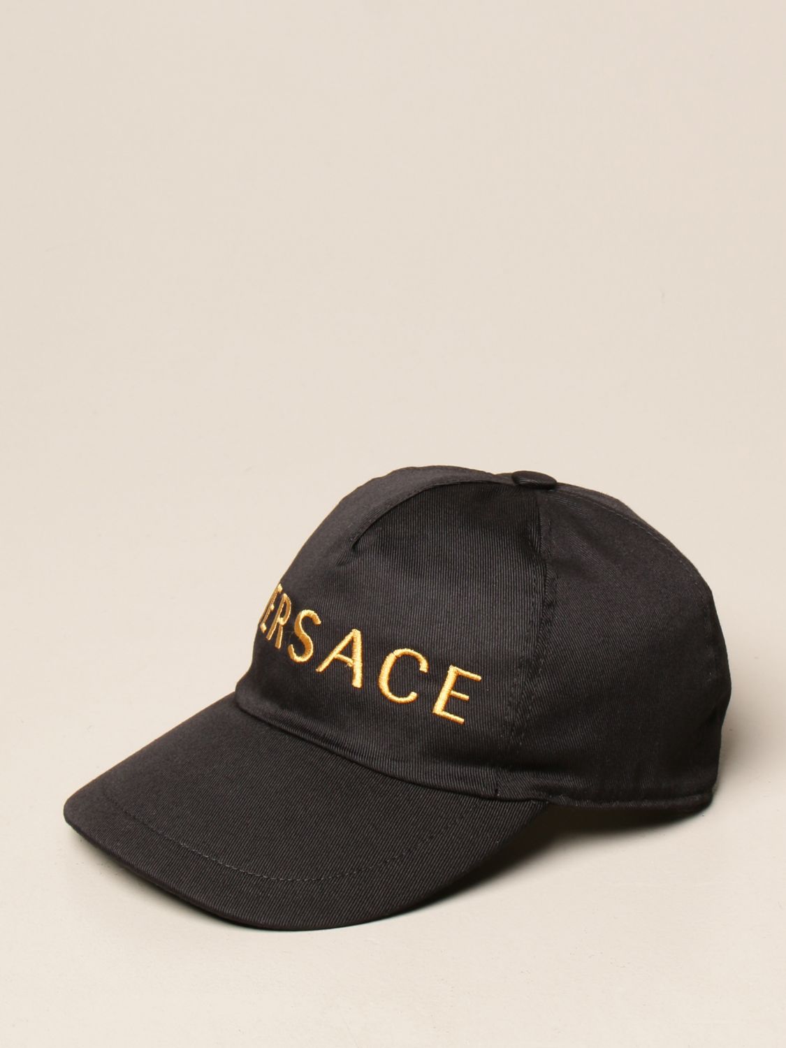 Cappello bambino Young Versace: Cappello da baseball Versace Young con logo nero 1
