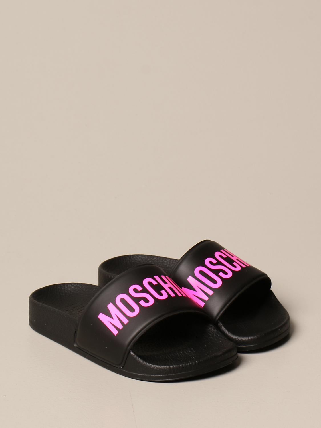 MOSCHINO BABY Shoes kids Shoes Moschino Baby Kids Black Shoes