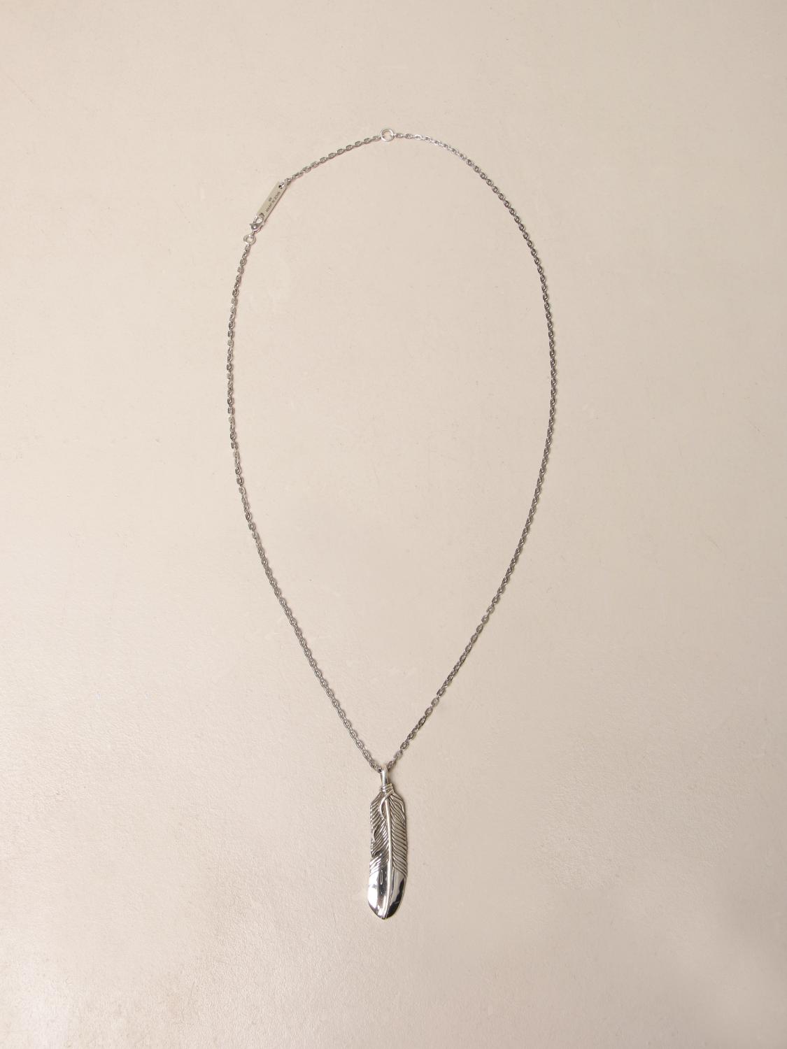 Ambush necklace with feather pendant