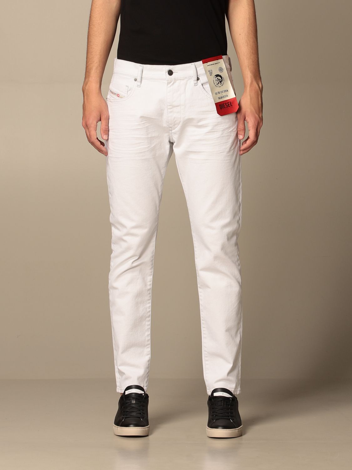 DIESEL: para hombre, Blanco | Jeans A02614 en línea GIGLIO.COM