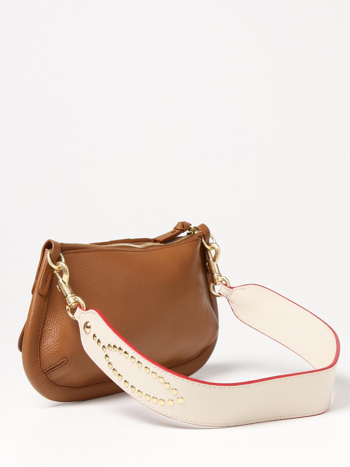 SEE BY CHLOÉ shoulder bags in genuine grained leather Brown