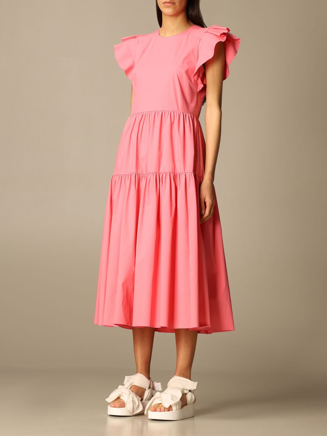 Dress Red Valentino Garavani Pink size 40 IT in Polyamide - 34667993