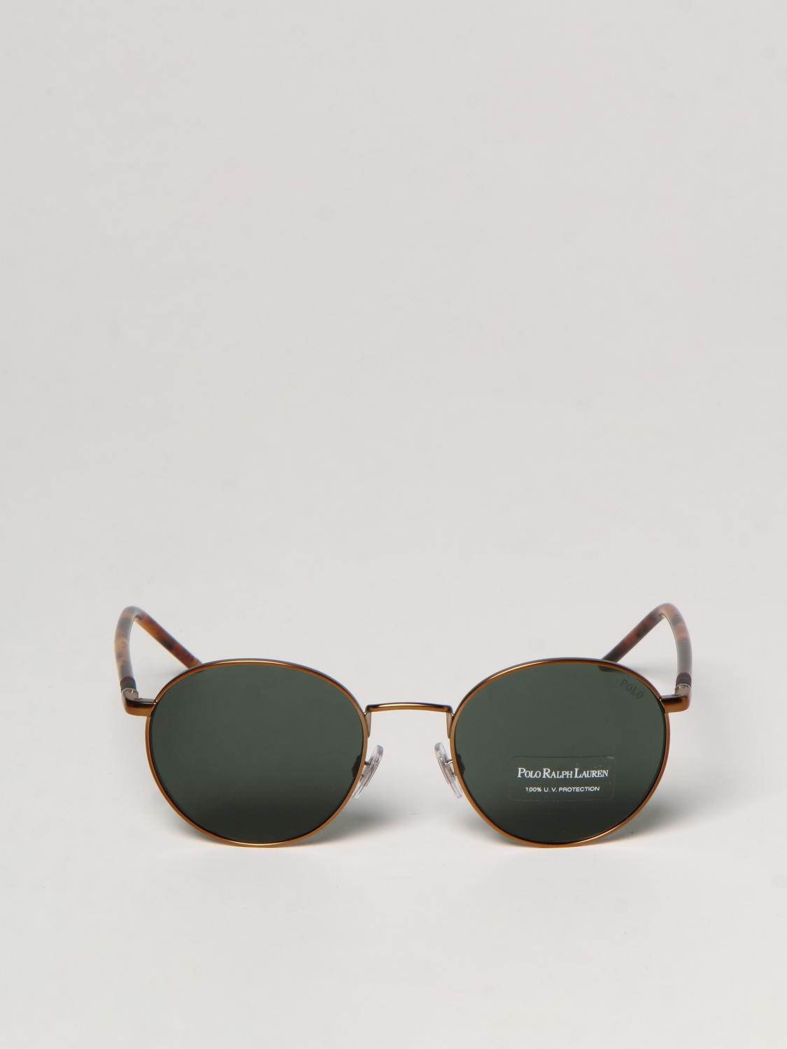 Polo Ralph Lauren Outlet: Occhiali da sole in metallo con logo - Bronzo | Occhiali  Polo Ralph Lauren PH 3133 GIGLIO.COM