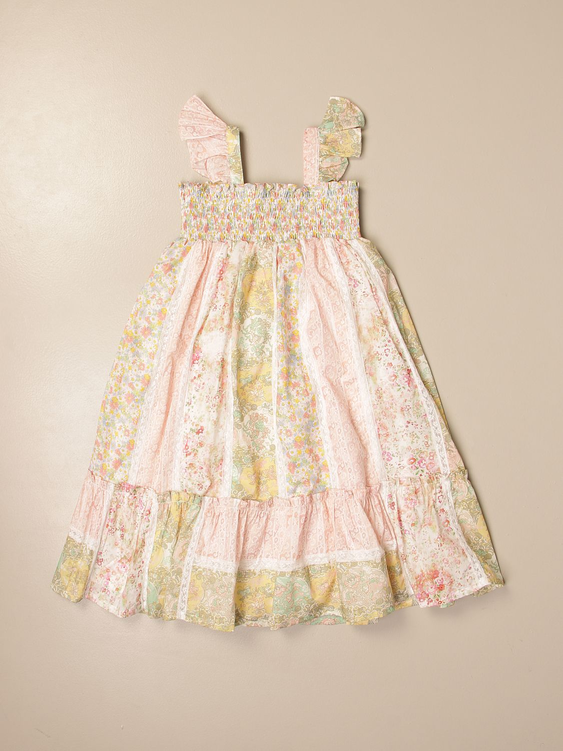 BONPOINT: dress in patterned cotton | Dress Bonpoint Kids Multicolor