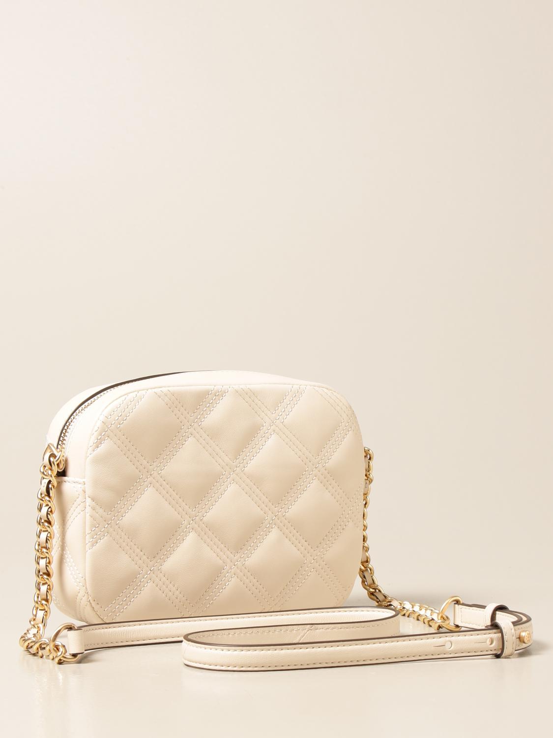 TORY BURCH Feming bag in quilted leather Cream Tory Burch