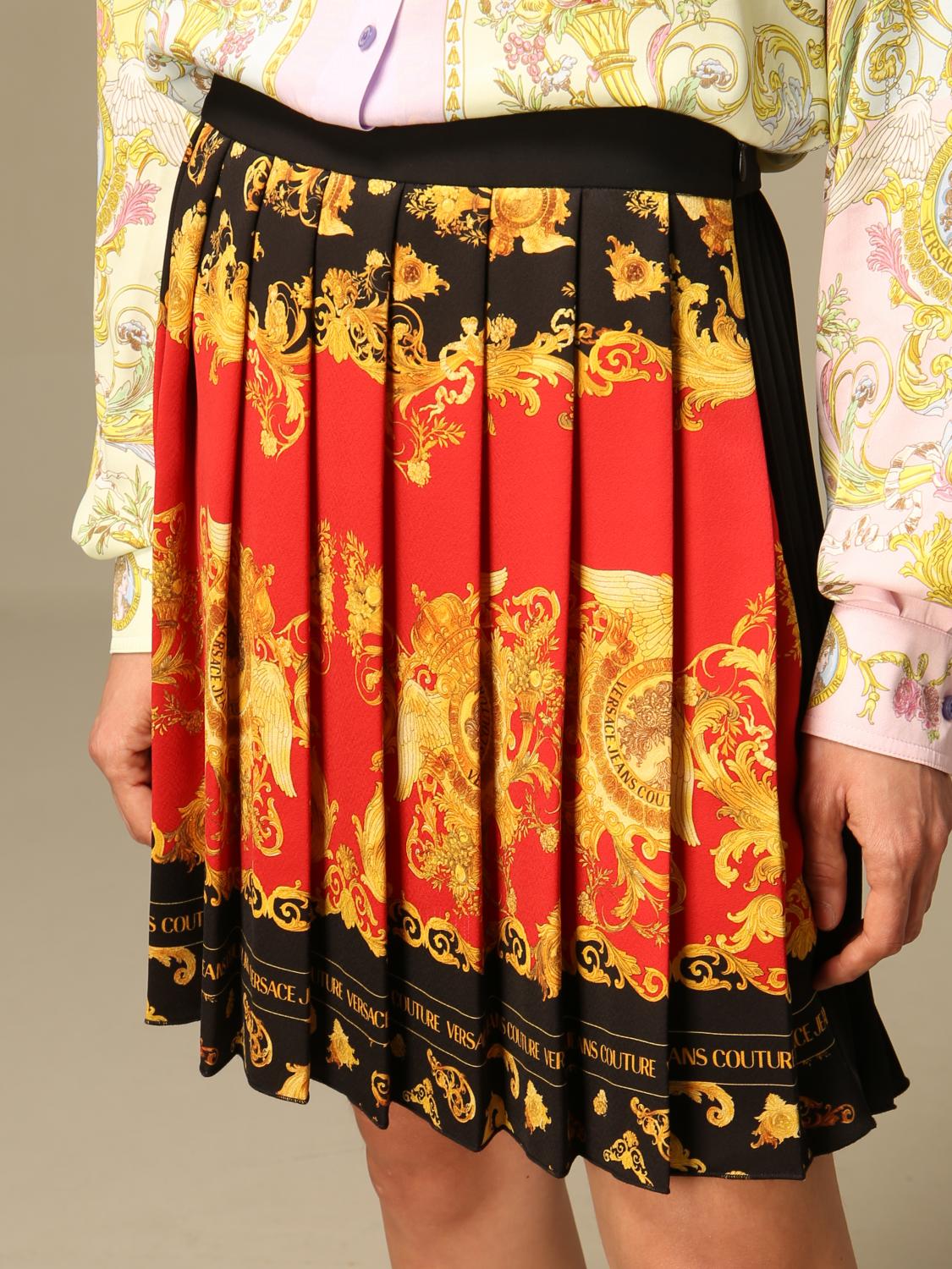 versace short skirt