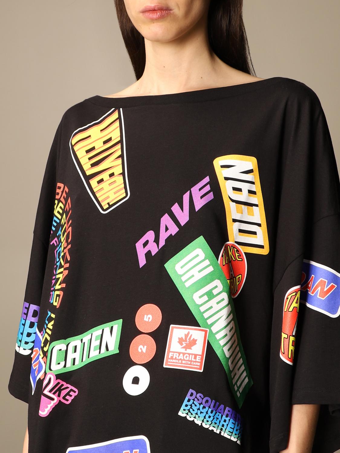 dsquared rave on t shirt