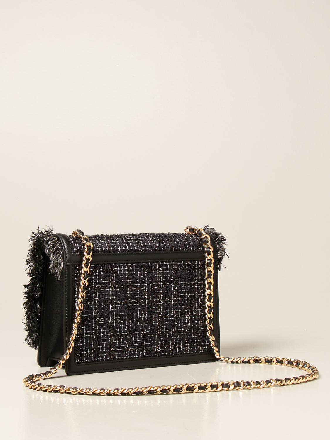 elisabetta franchi borsa tracolla nera