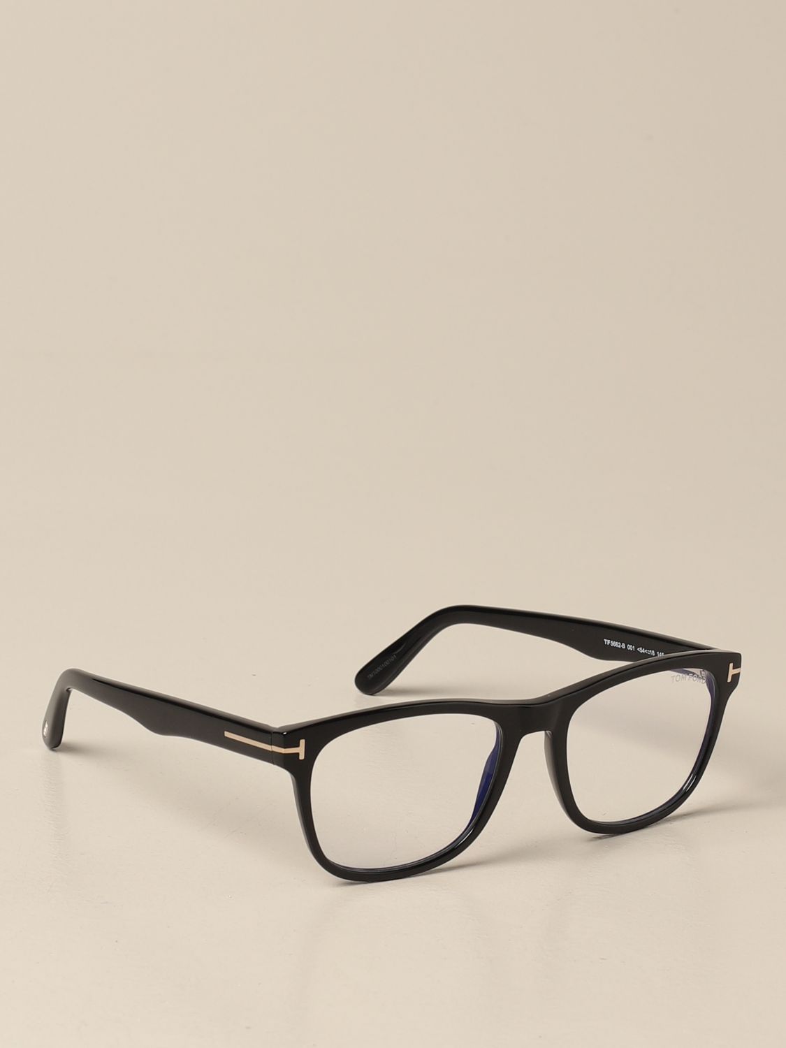 TOM FORD: sunglasses in acetate - Black | Tom Ford sunglasses TF 5662-B  online on 