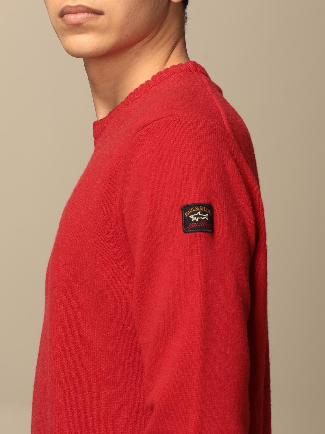 PAUL \u0026 SHARK: wool crewneck sweater 