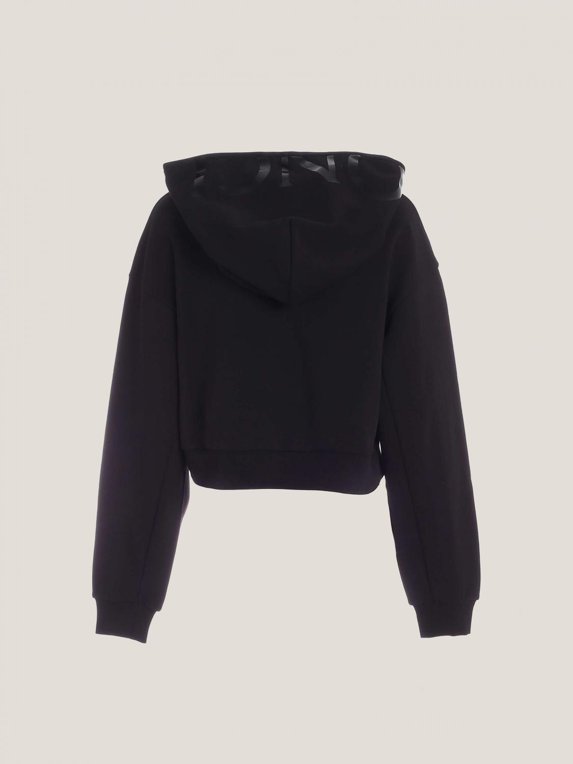 MONCLER: Felpa donna - Nero | Felpa Moncler 8G78710 809LC GIGLIO.COM
