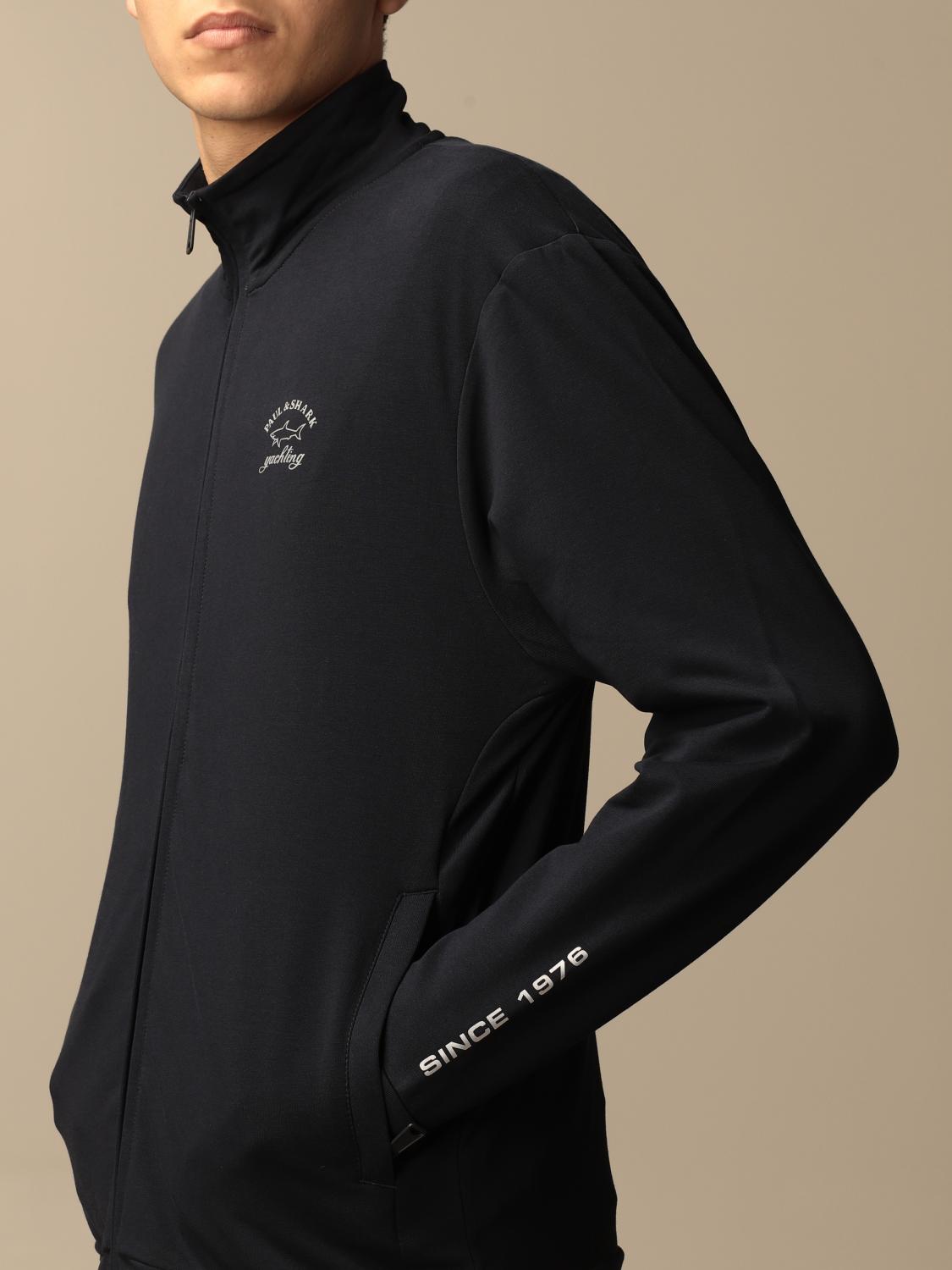 paul and shark zip sweatshirt