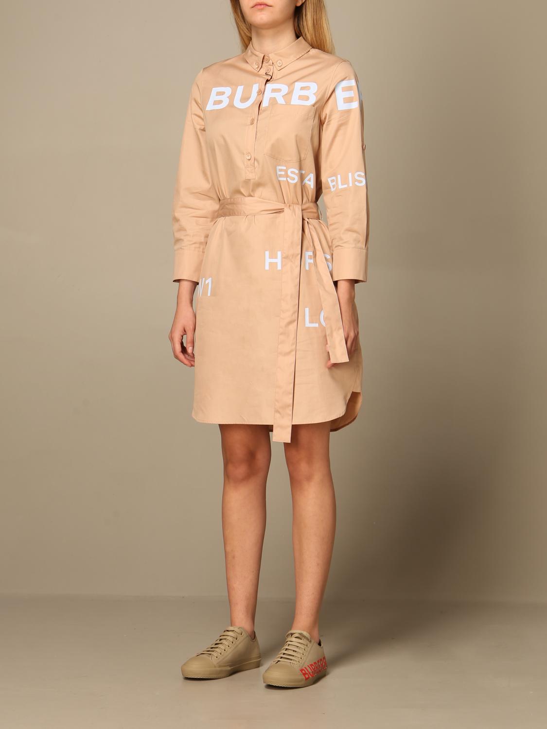 burberry horseferry dress