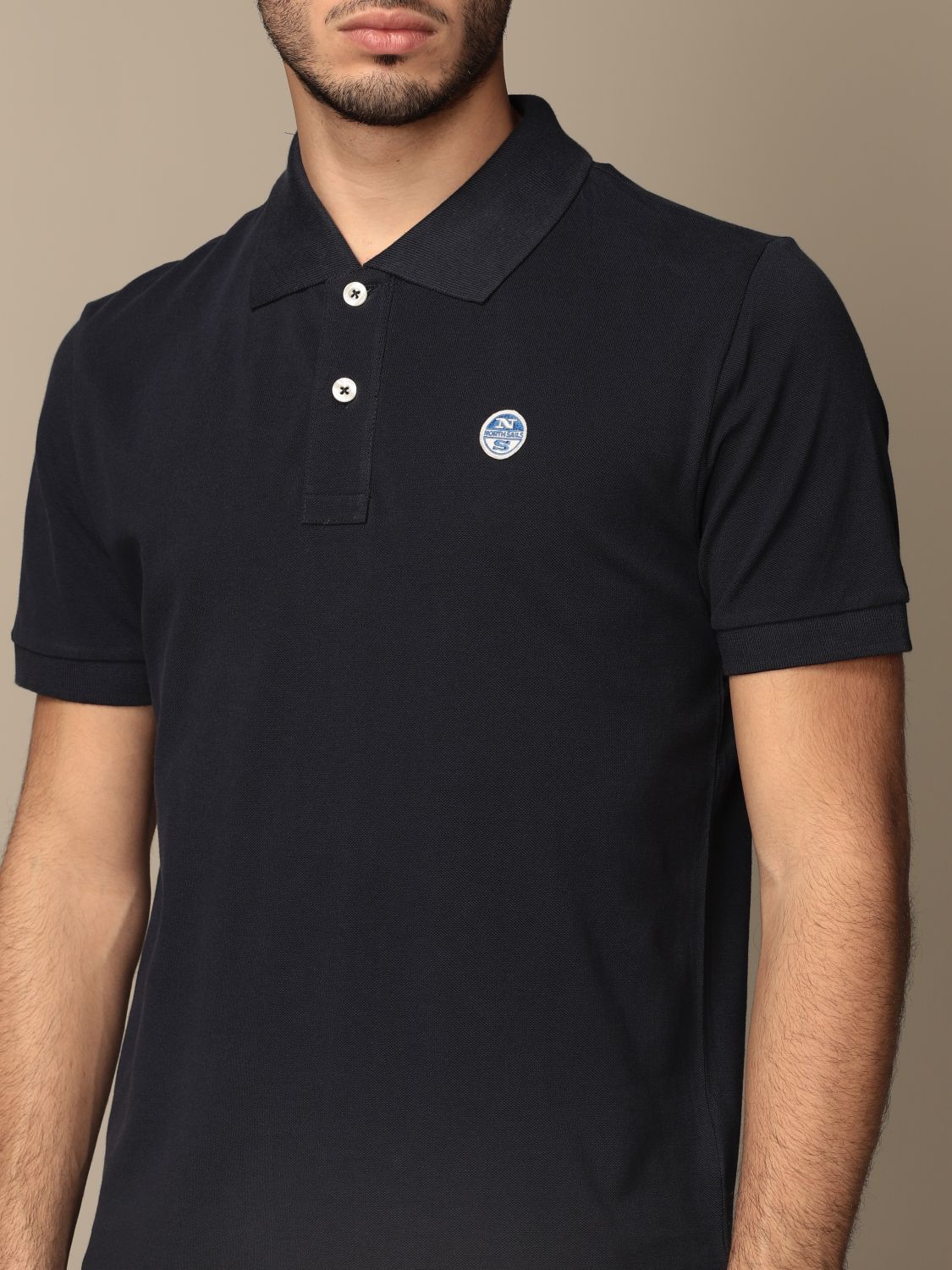 Polo shirt North Sails: North Sails polo shirt in cotton with logo navy 3
