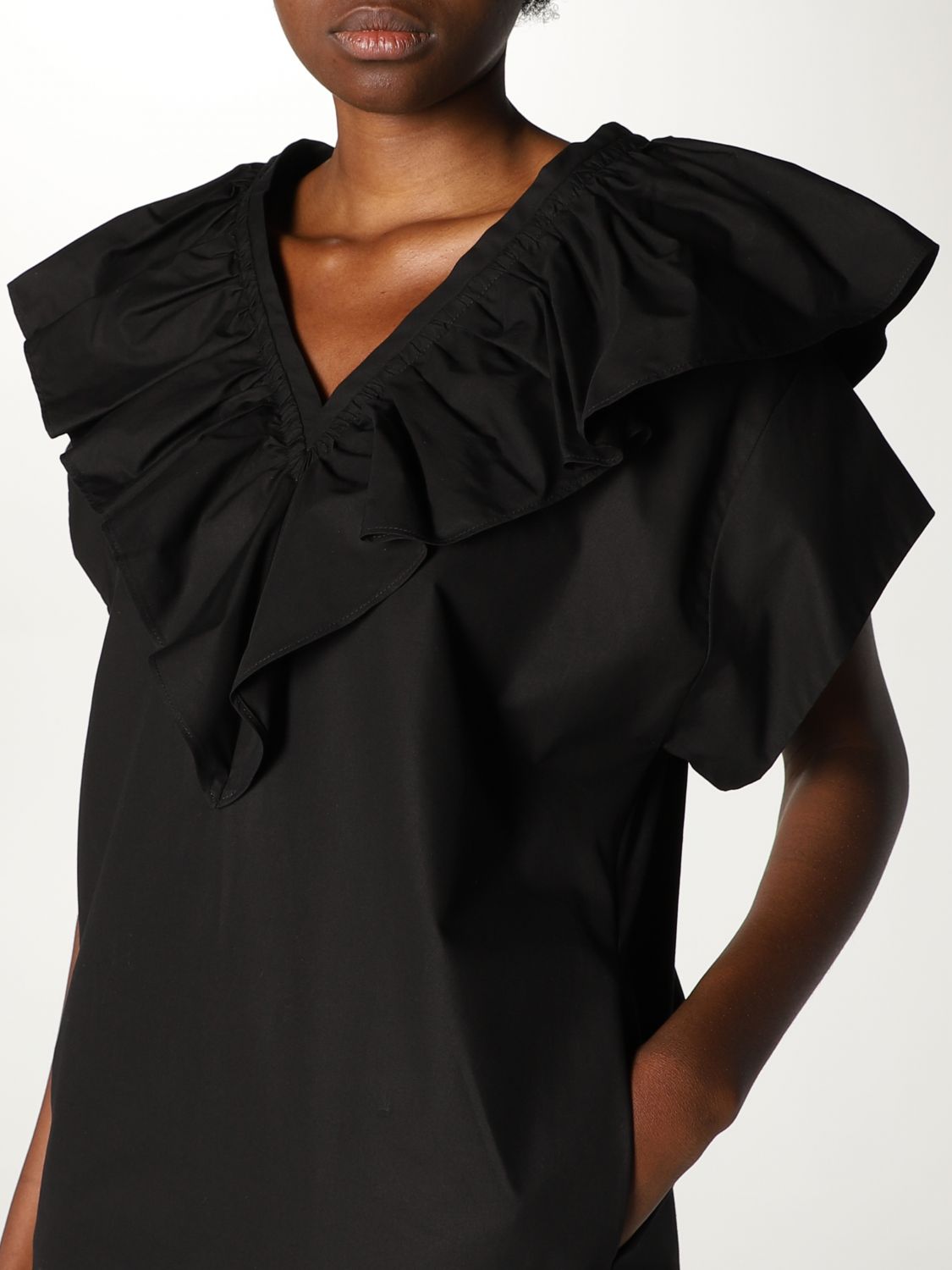 드레스 텔라: 드레스 Tela 여성 블랙 3