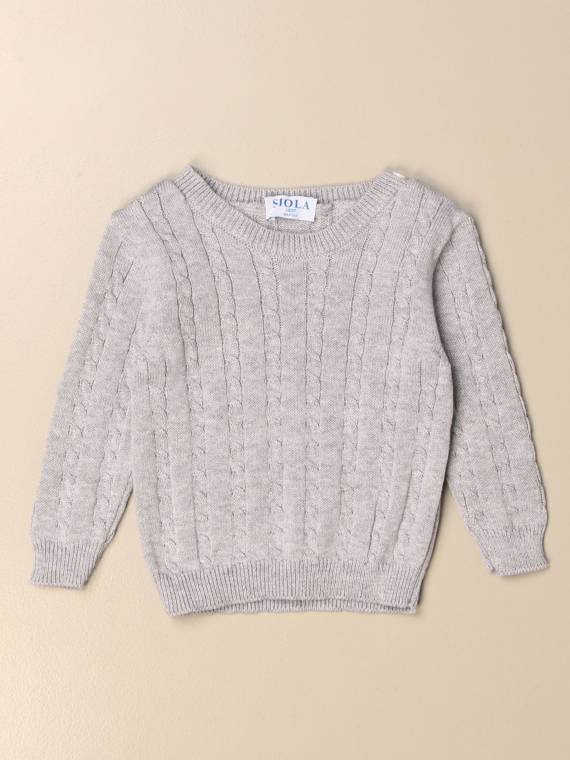 kids grey sweater