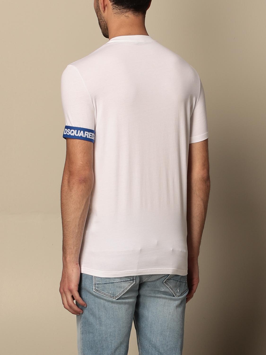 dsquared2 t shirt wit