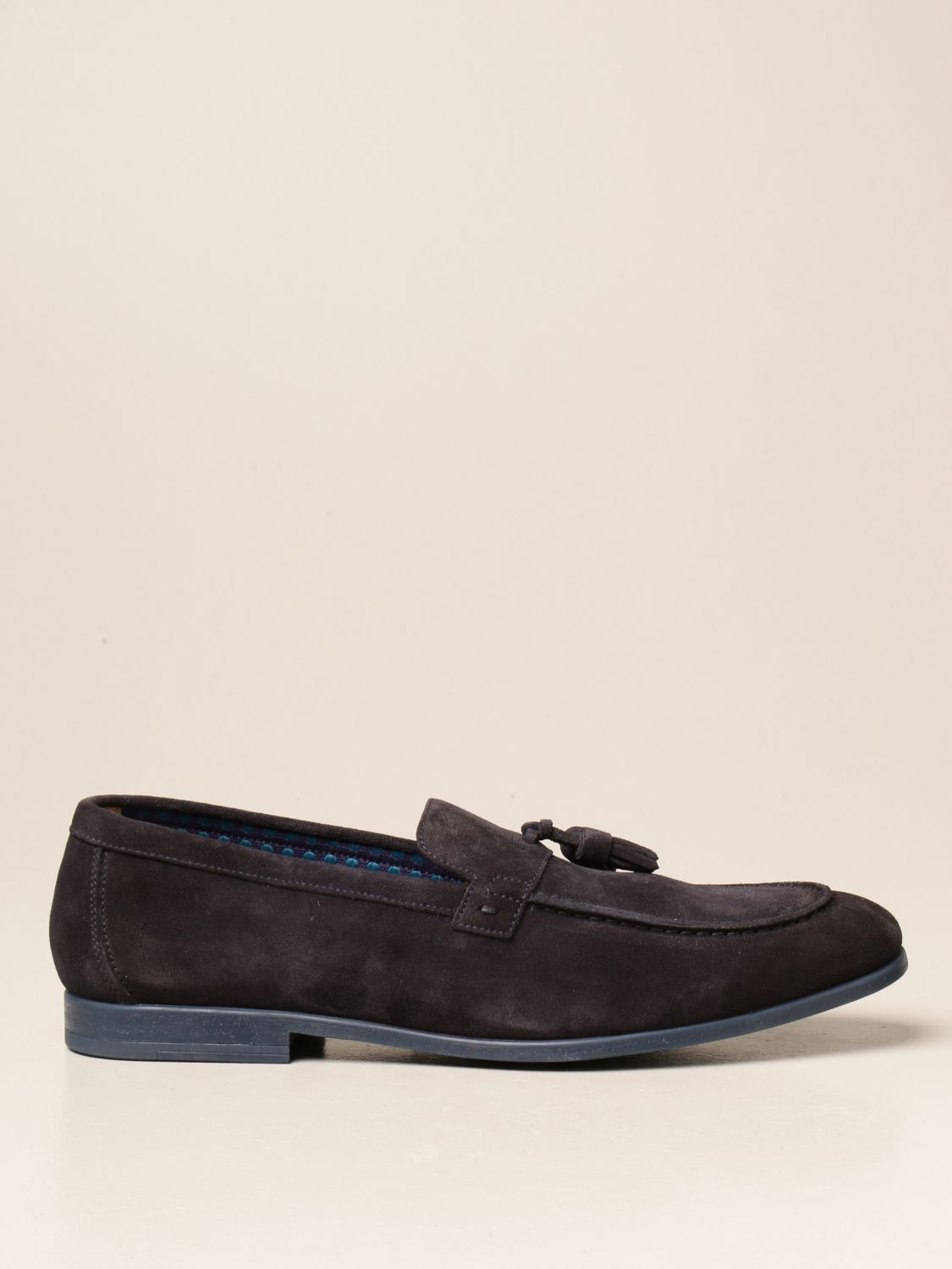 Mokassins Doucal's: Schuhe herren Doucal's blau 1