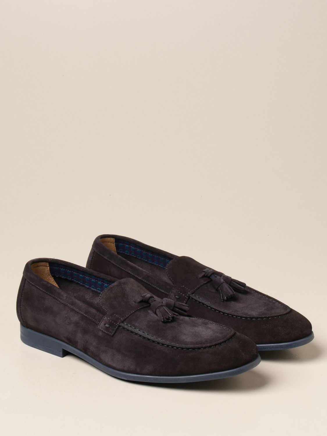 Mokassins Doucal's: Schuhe herren Doucal's blau 2