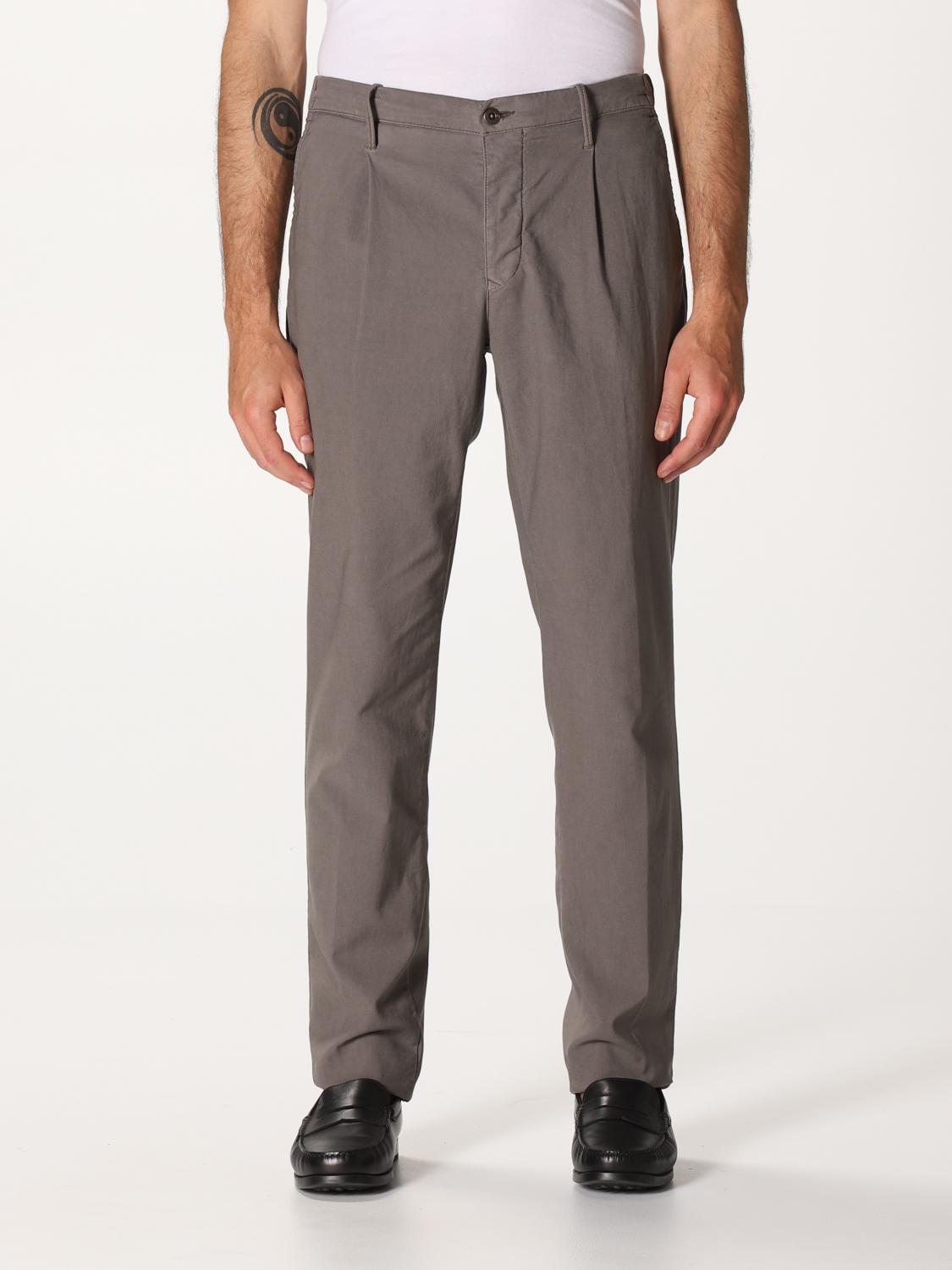 Incotex Outlet: Pantalone con tasche america - Kaki | Pantalone Incotex  12S12390822 GIGLIO.COM