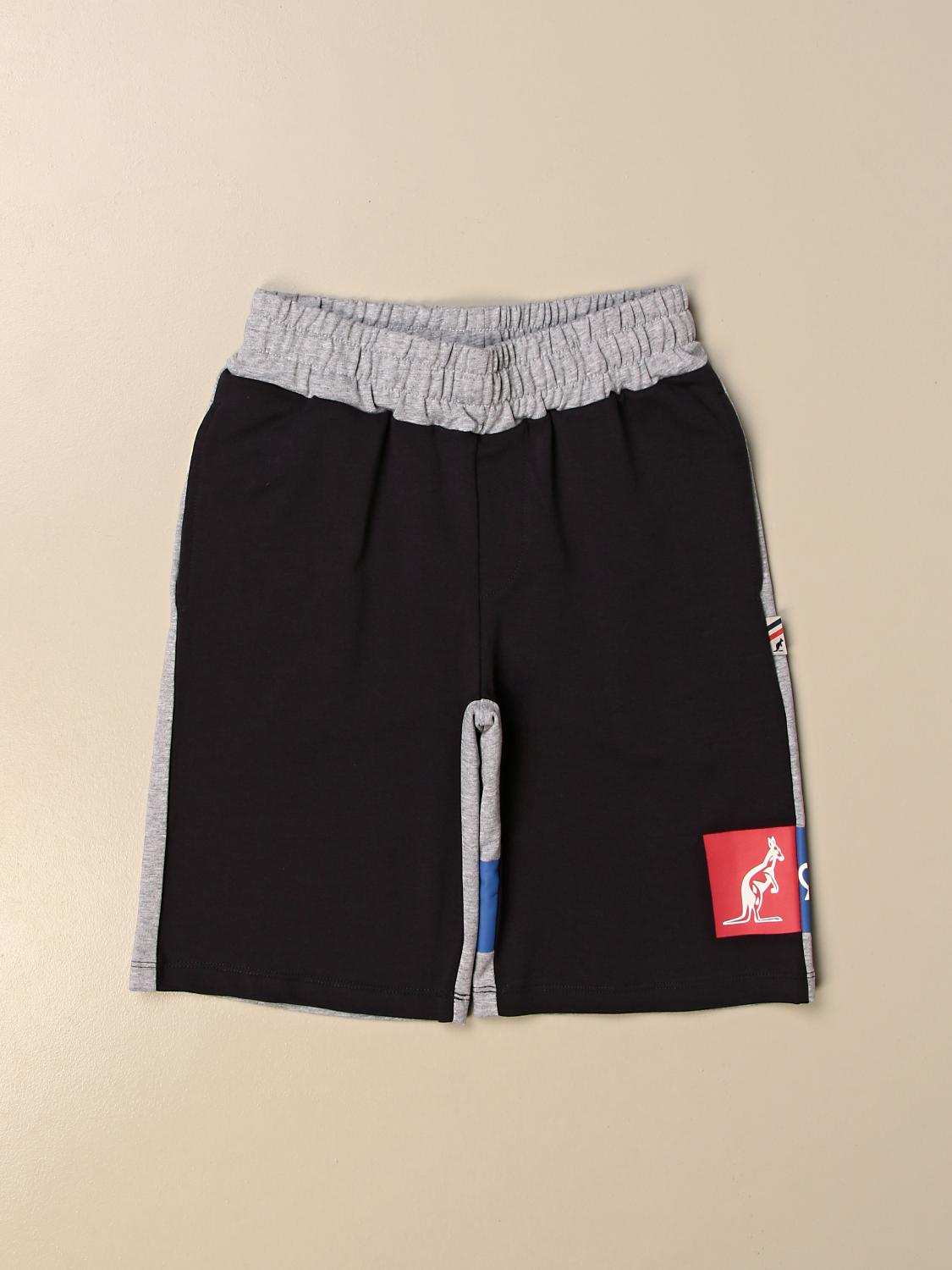 Australian Outlet jogging shorts with logo Navy Shorts Australian