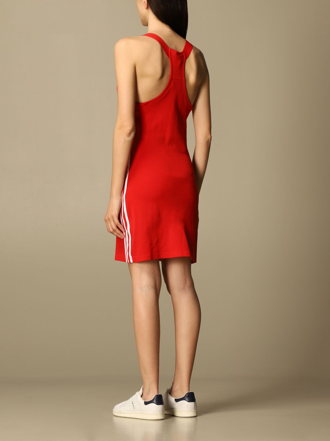 ADIDAS ORIGINALS: Dress women | Dress Adidas Originals Women Red ...