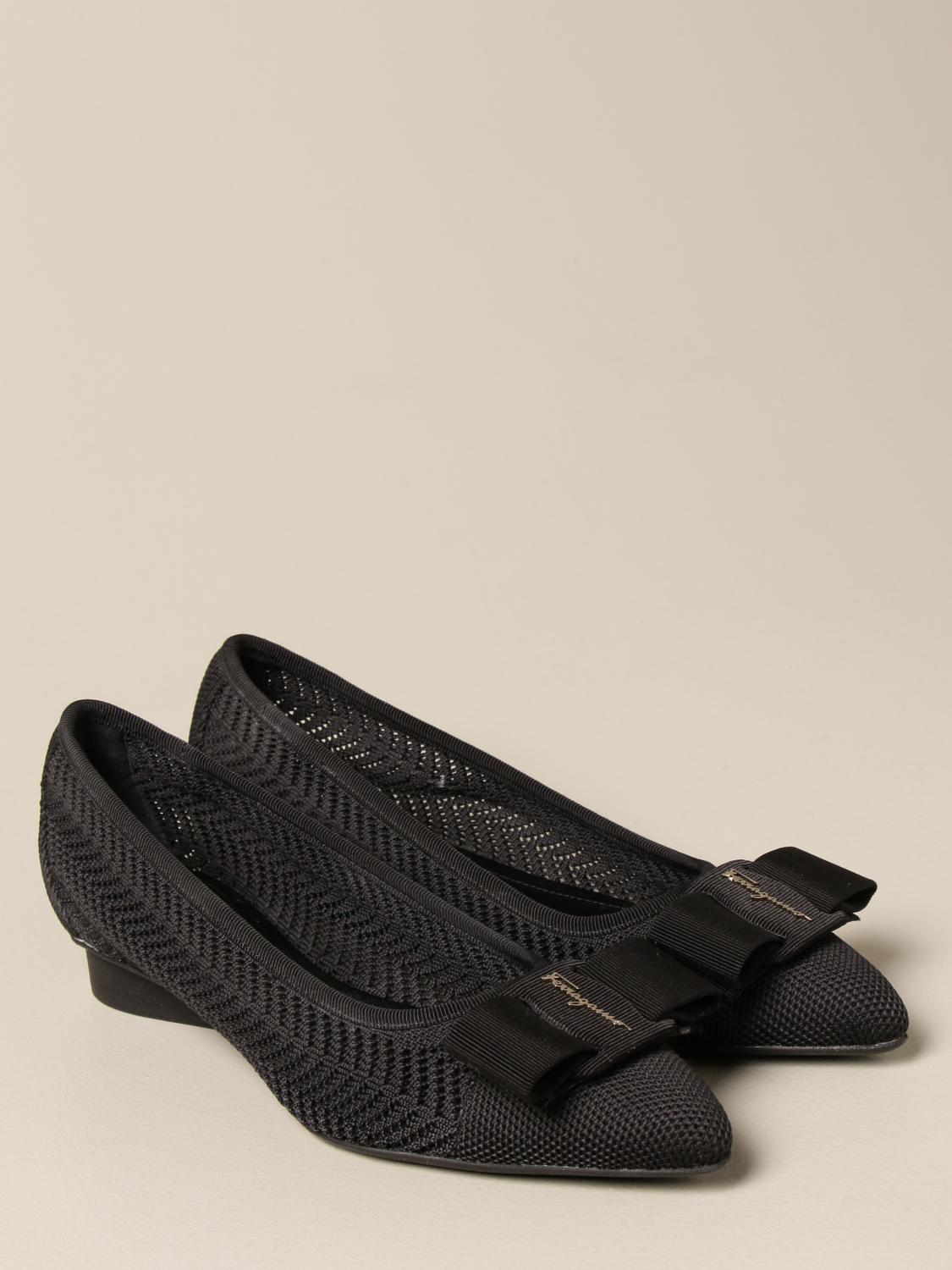 salvatore ferragamo pointed flats