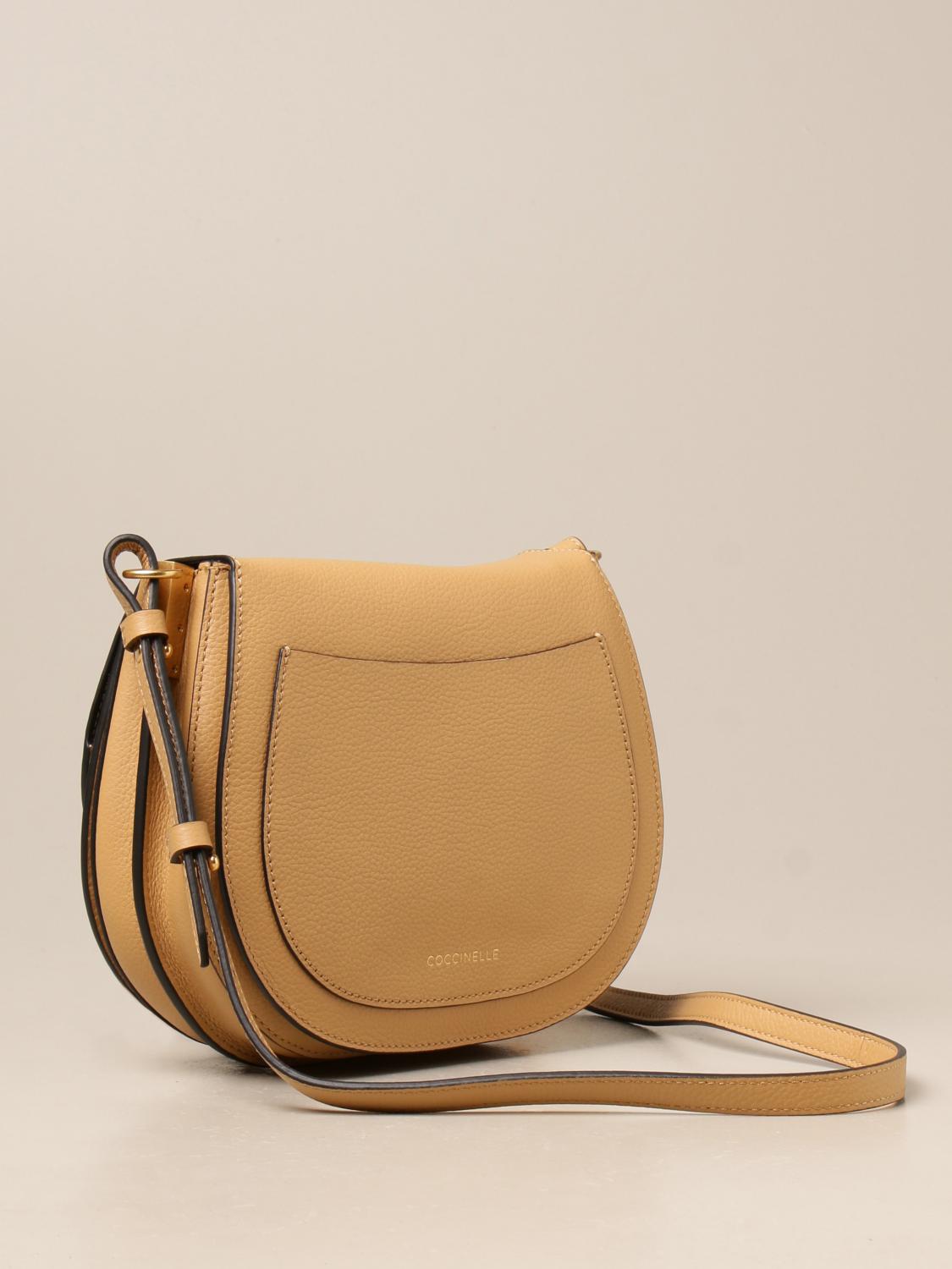 COCCINELLE Shoulder bag women Crossbody Bags Coccinelle Women Beige