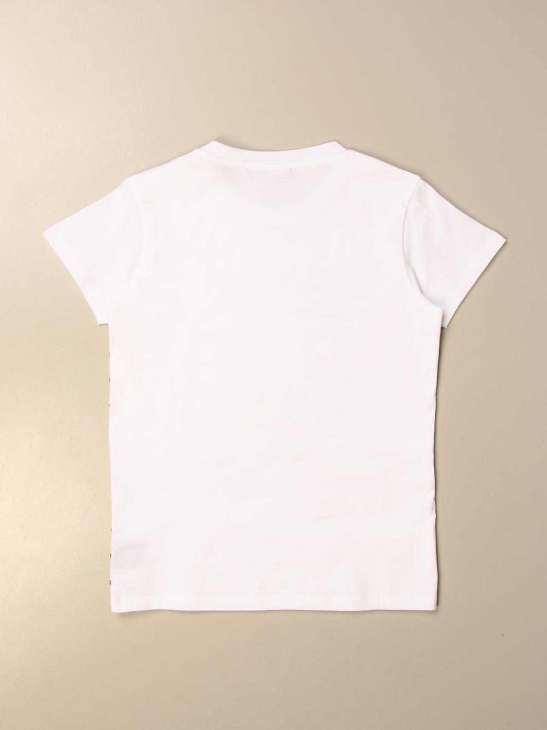 T-shirt Balmain: T-shirt Balmain fille blanc 2