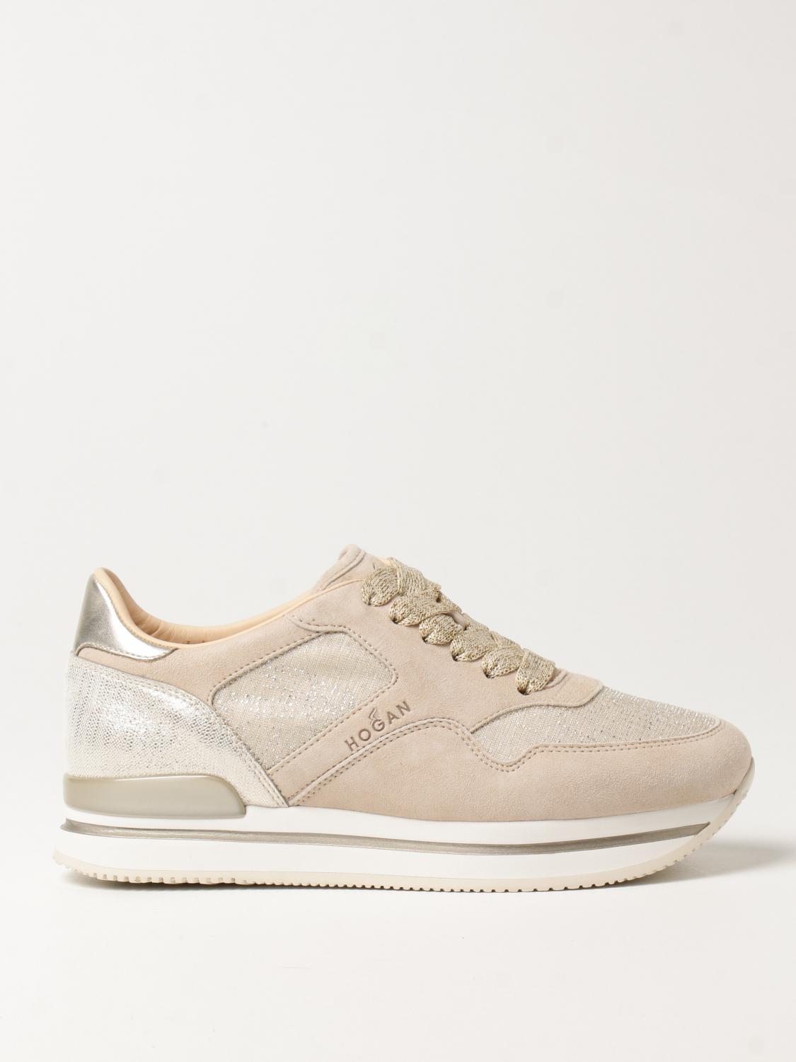 tan platform sneakers