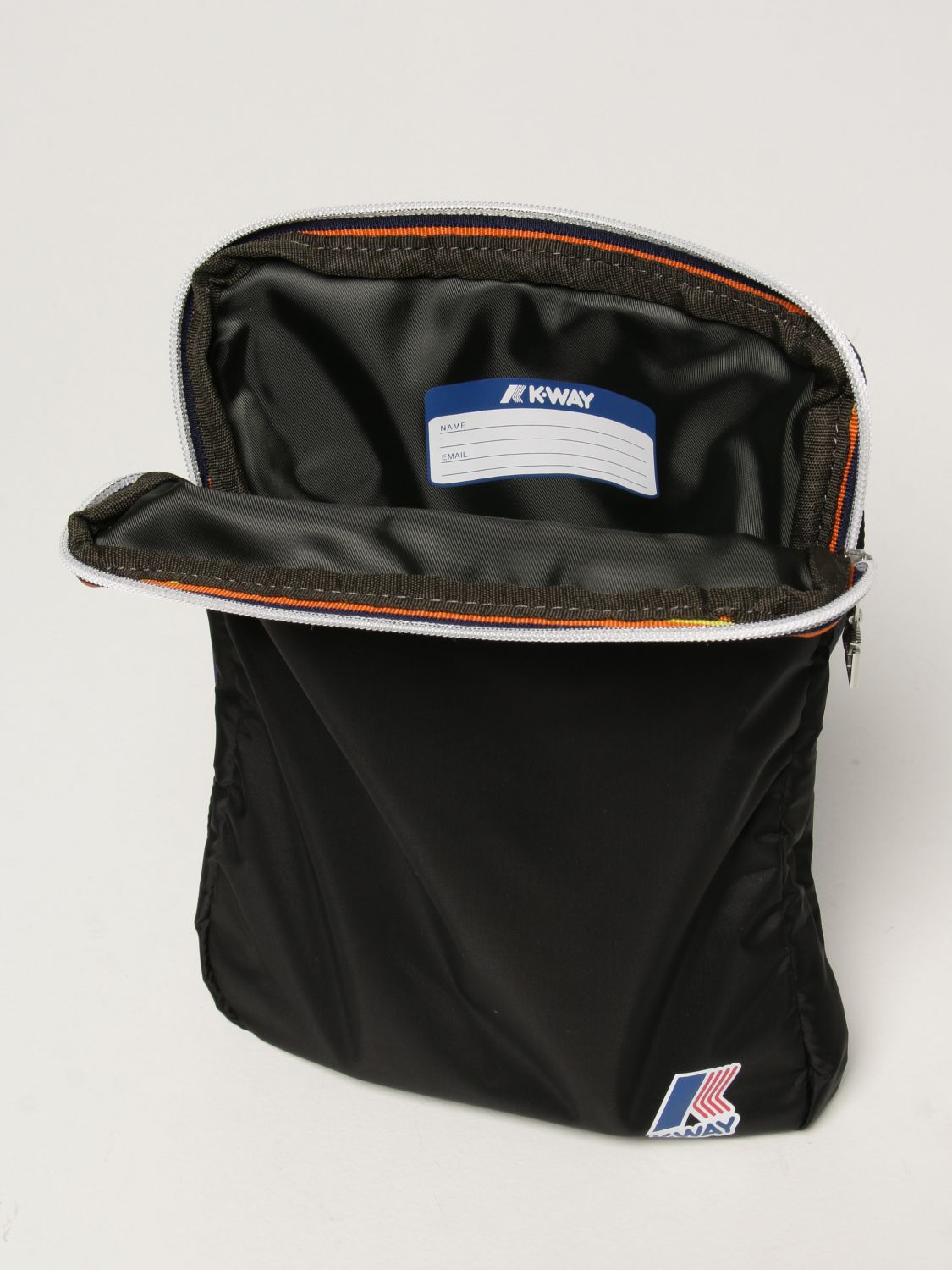K-WAY: shoulder bag for men - Black | K-Way shoulder bag K111JQW online