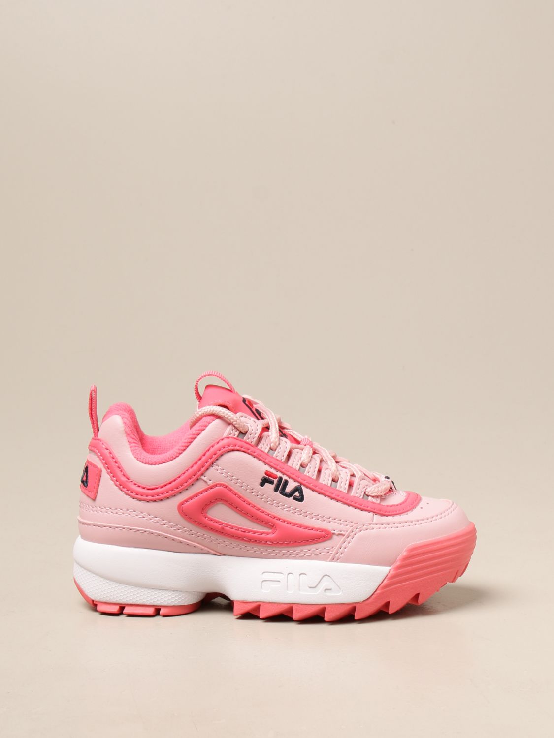 FILA: children's shoes - Coral | Fila shoes 1010567 online on GIGLIO.COM