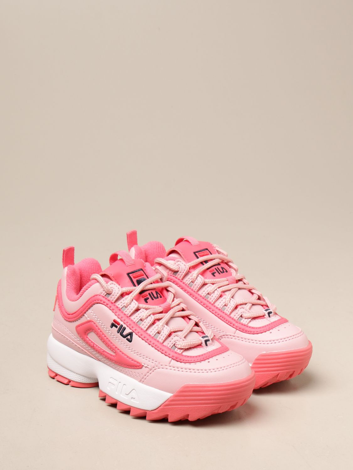 FILA: children's shoes - Coral | Fila shoes 1010567 online on GIGLIO.COM
