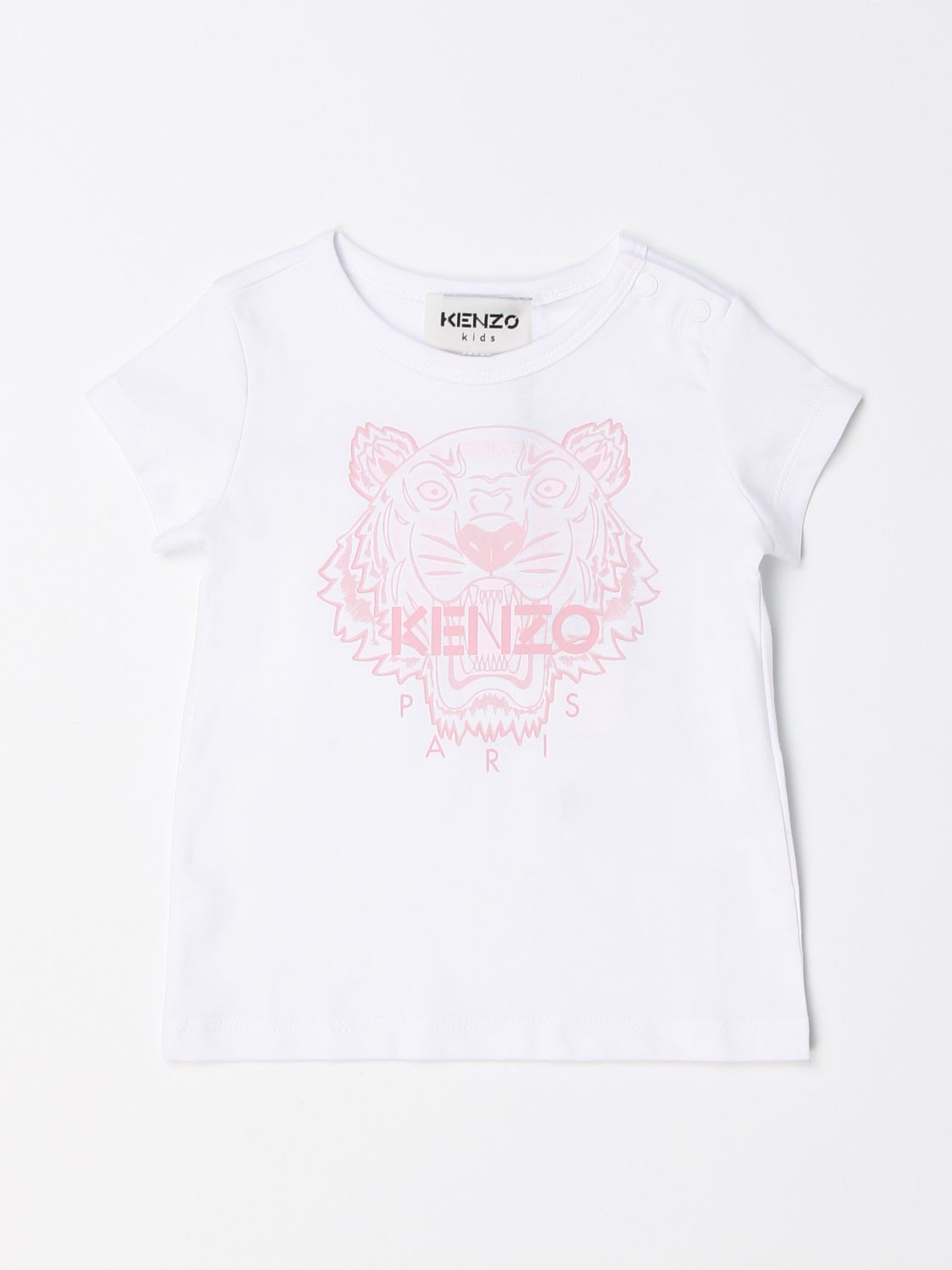 KENZO JUNIOR：Tシャツ 幼児 - ホワイト | GIGLIO.COMオンラインのKenzo Junior Tシャツ KS05043