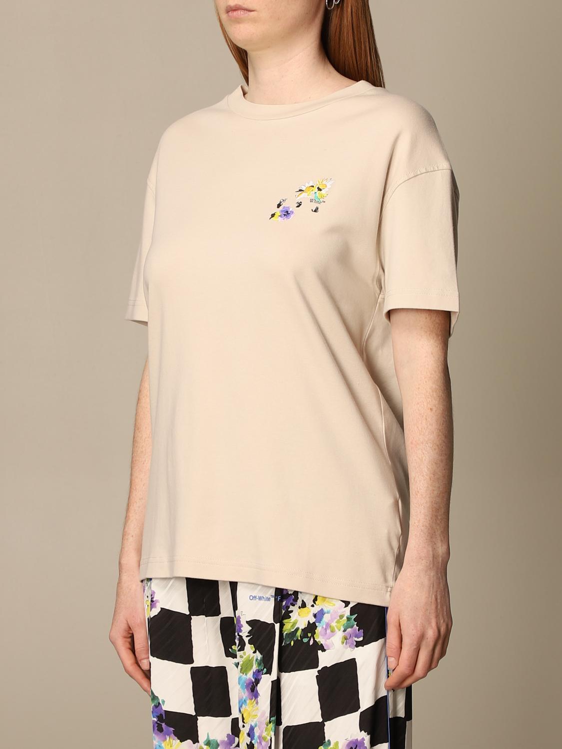 off white t shirt for women