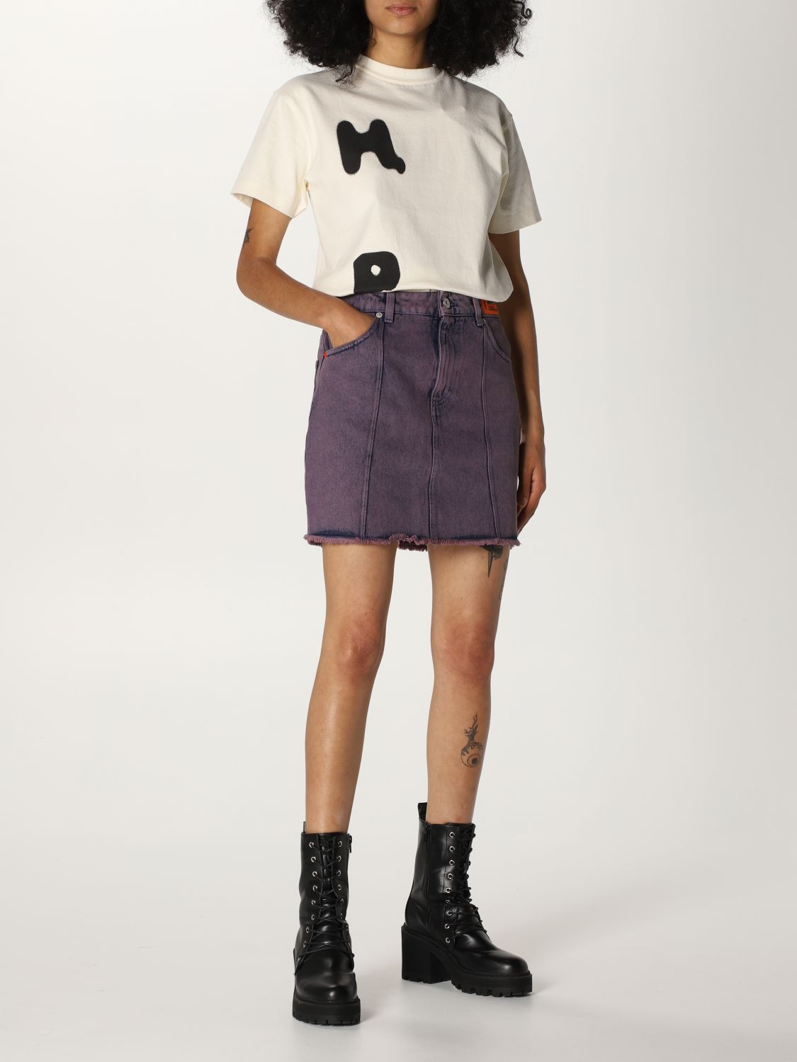 Skirt Heron Preston: Skirt women Heron Preston violet 2