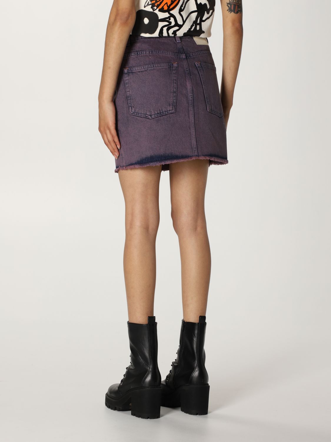 Skirt Heron Preston: Skirt women Heron Preston violet 3
