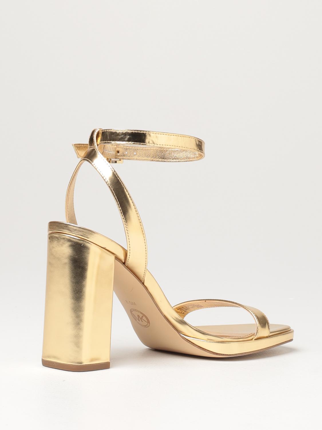 michael kors schuhe gold