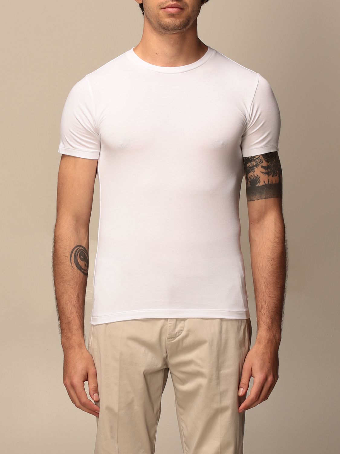 T恤 Polo Ralph Lauren: T恤 男士 Polo Ralph Lauren 白色 1