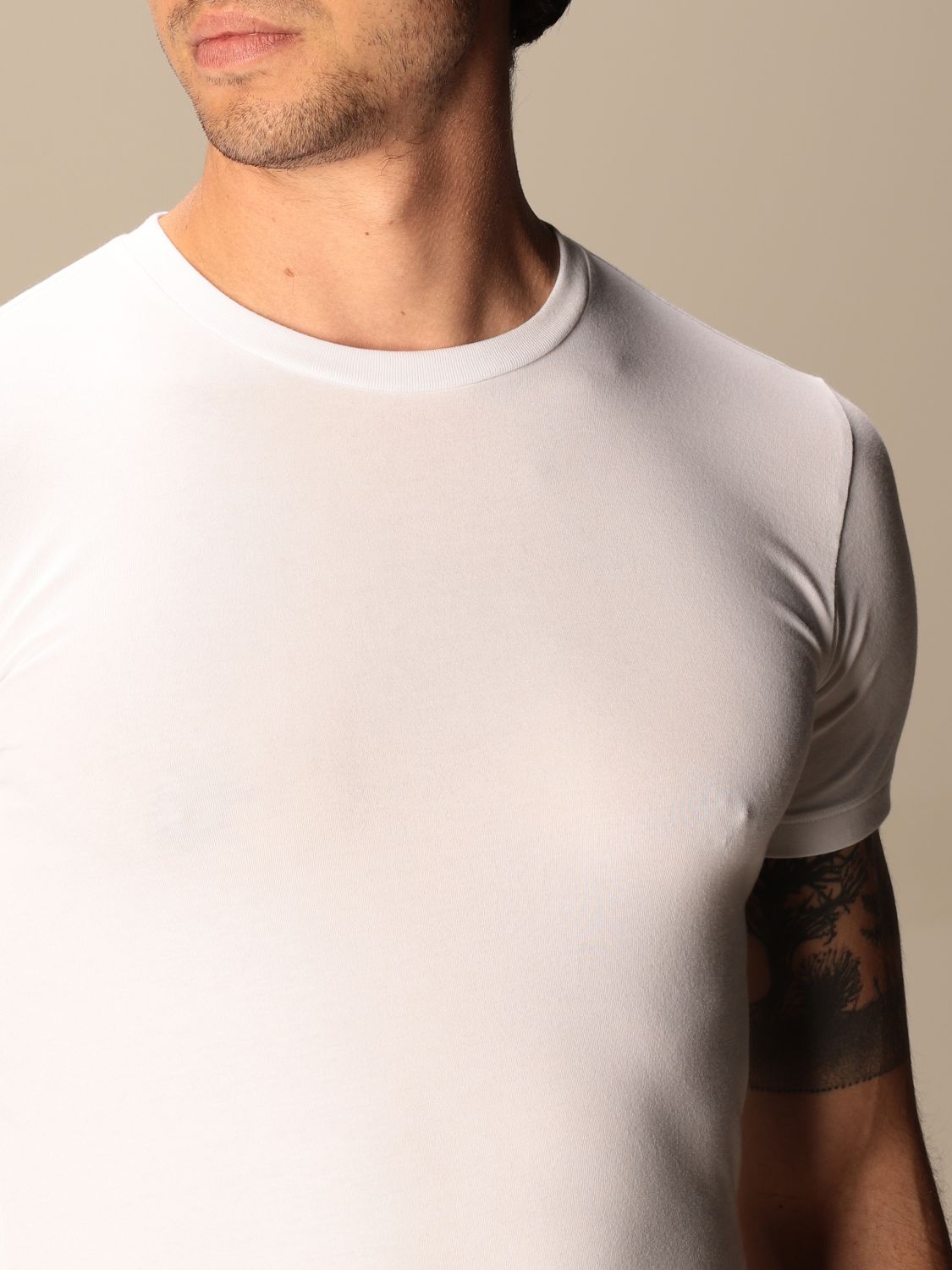 Camiseta Polo Ralph Lauren: Camiseta hombre Polo Ralph Lauren blanco 4