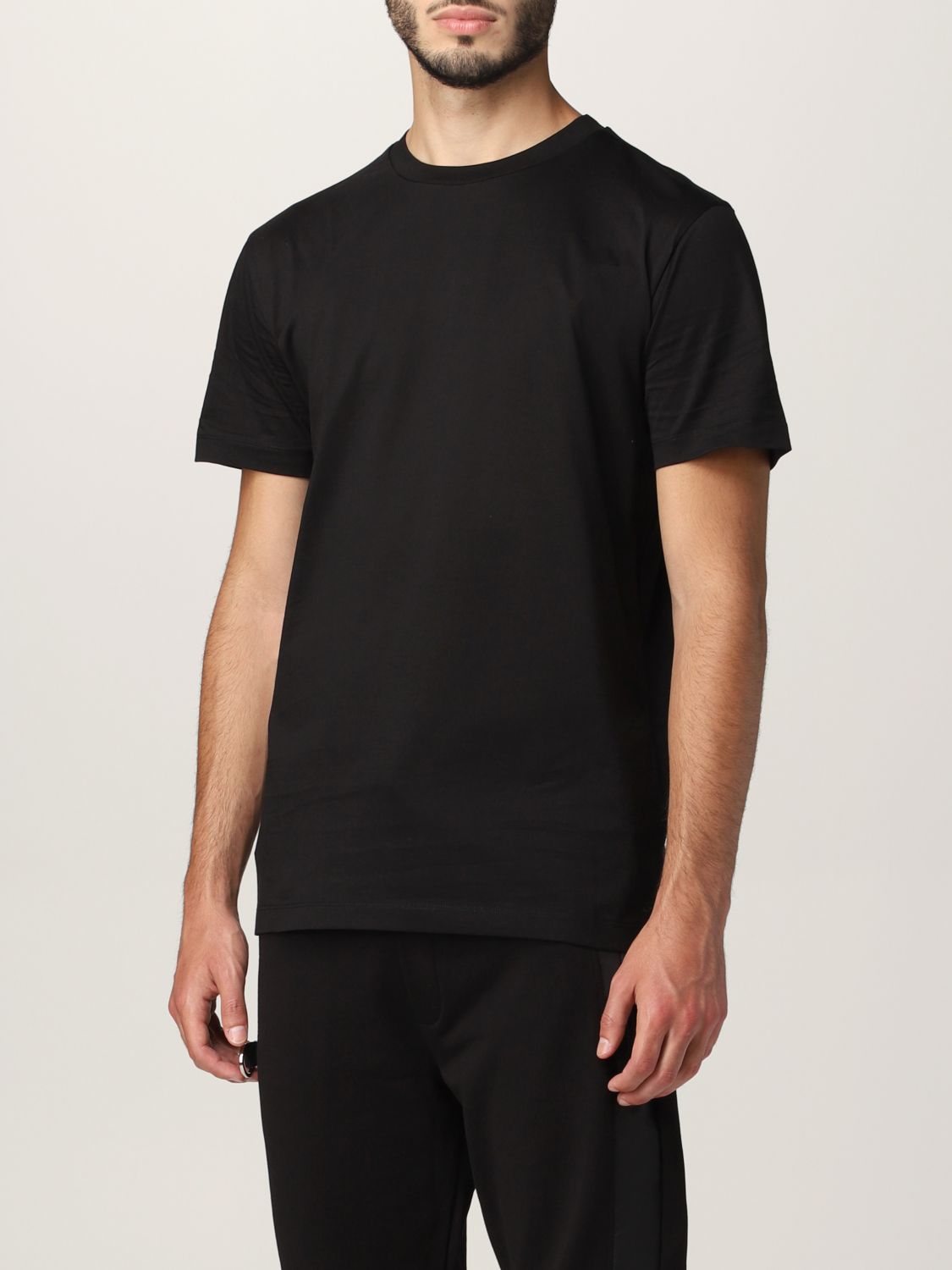 Les Hommes Outlet: t-shirt for man - Black | Les Hommes t-shirt ...