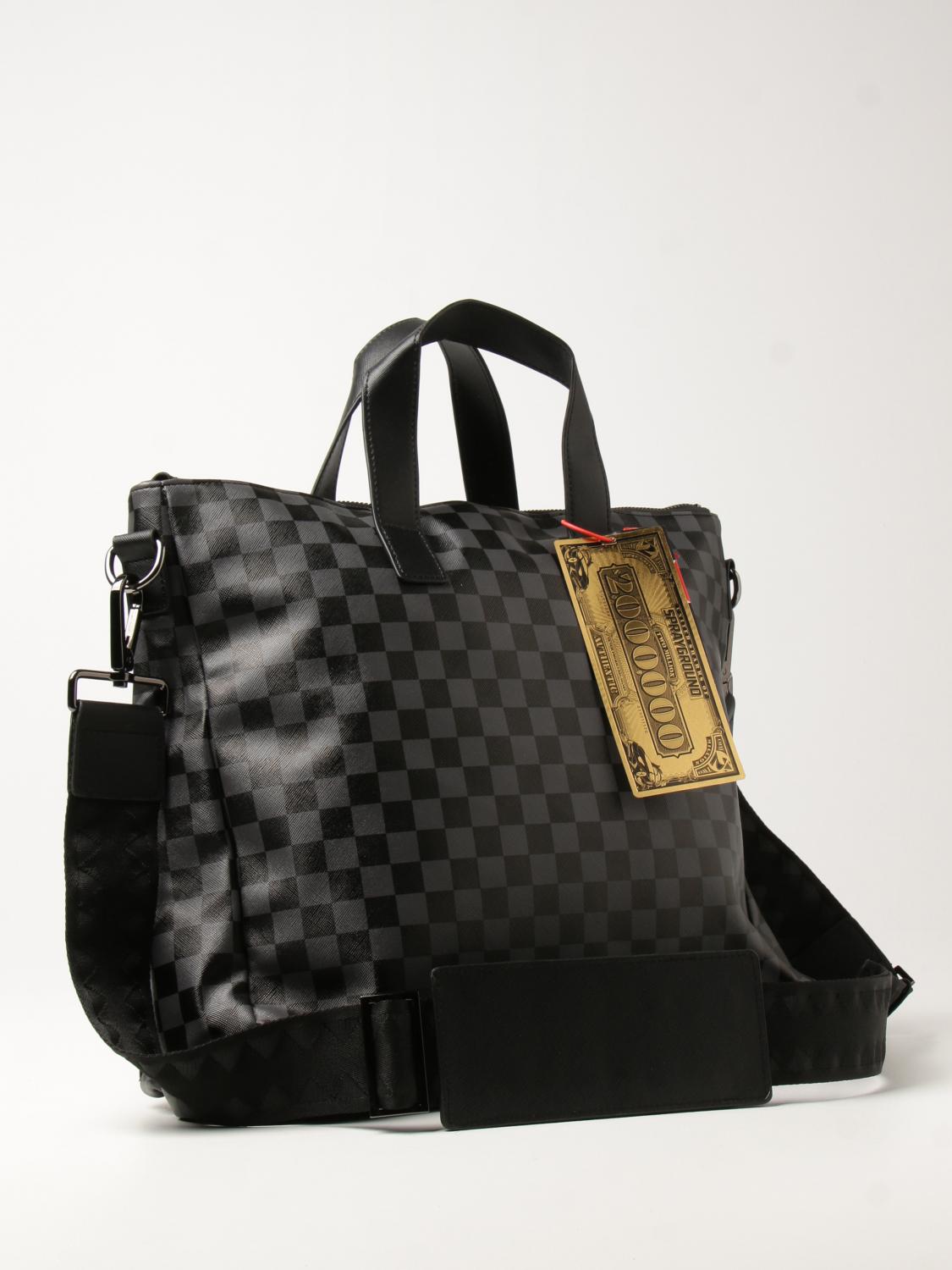SPRAYGROUND limited edition bag in vegan leather Black Sprayground bags 910B3566NSZ online