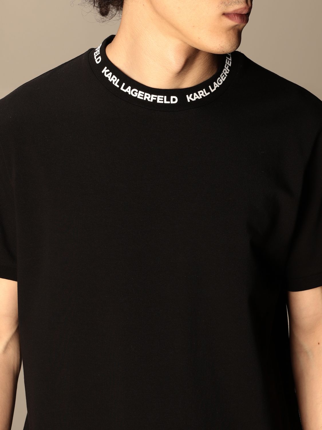 KARL LAGERFELD T-shirt hommes avec LOGO