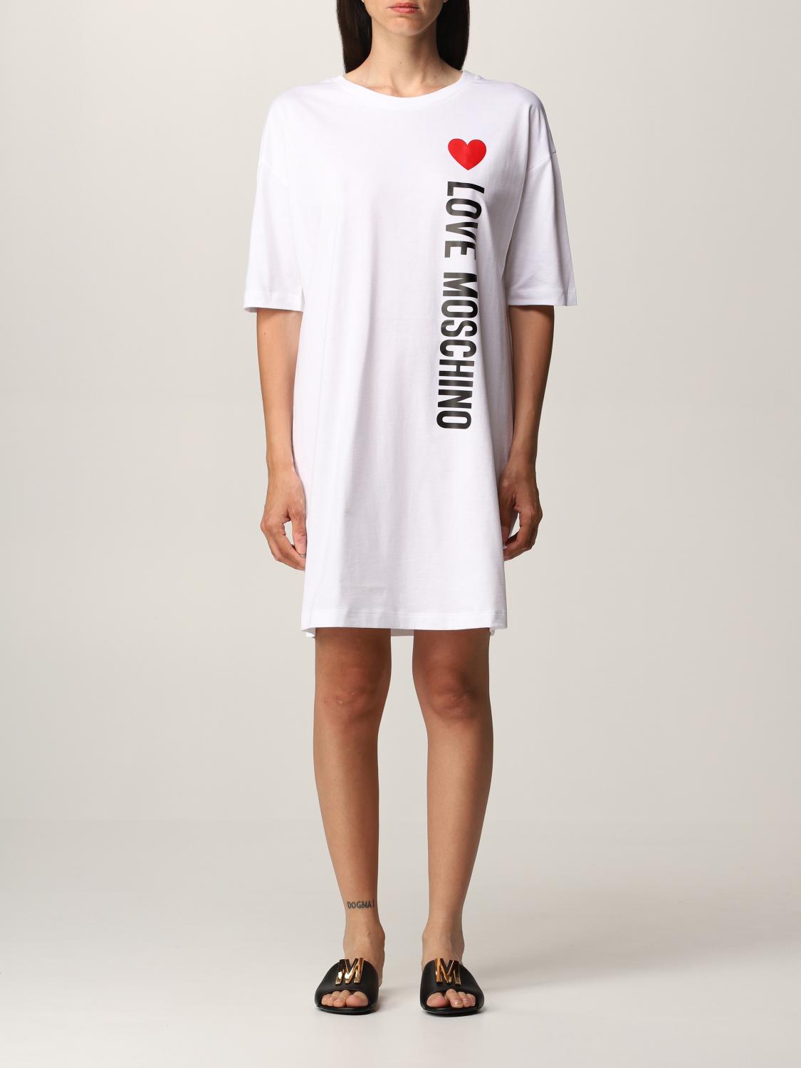 moschino women's t shirt dress