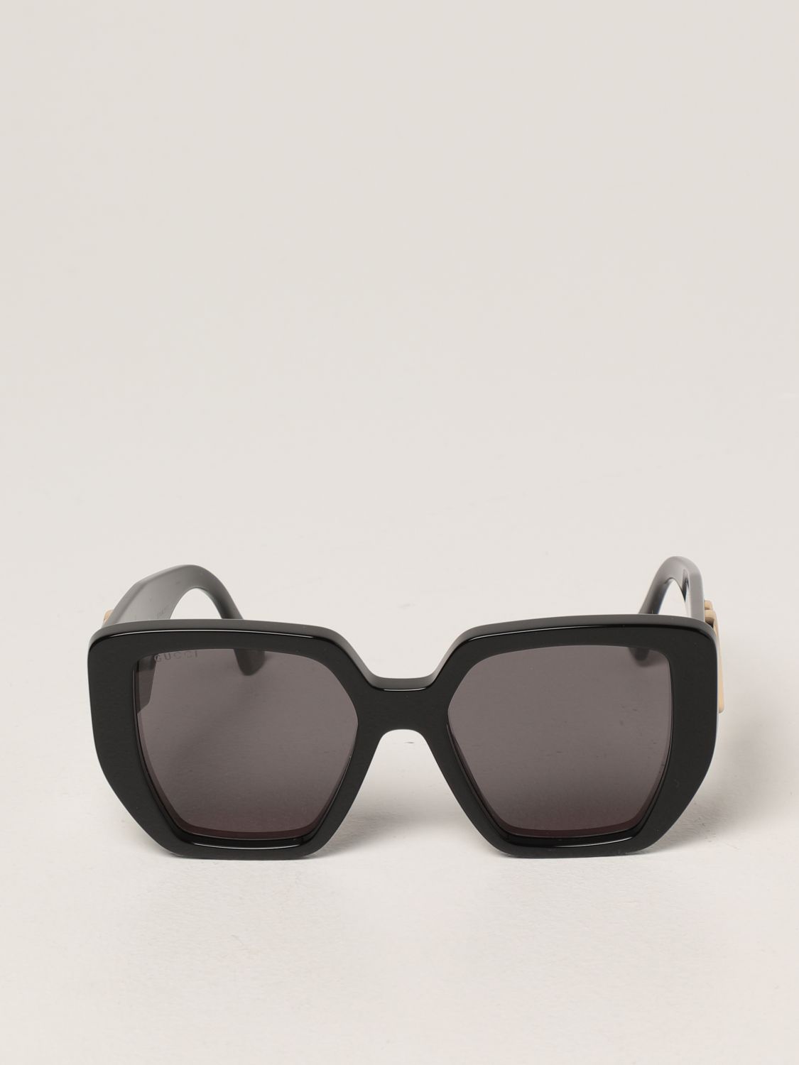 GUCCI: sunglasses in acetate - Black 1 | Glasses Gucci GG0956S GIGLIO.COM