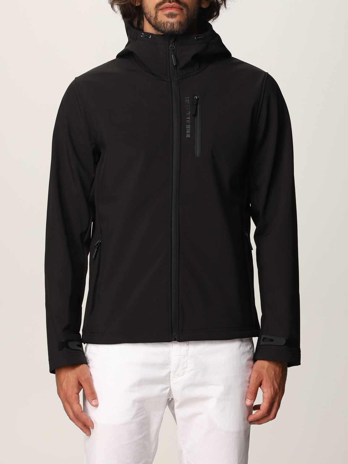 SUPERDRY: jacket for men - Black | Superdry jacket M5010172A online on ...