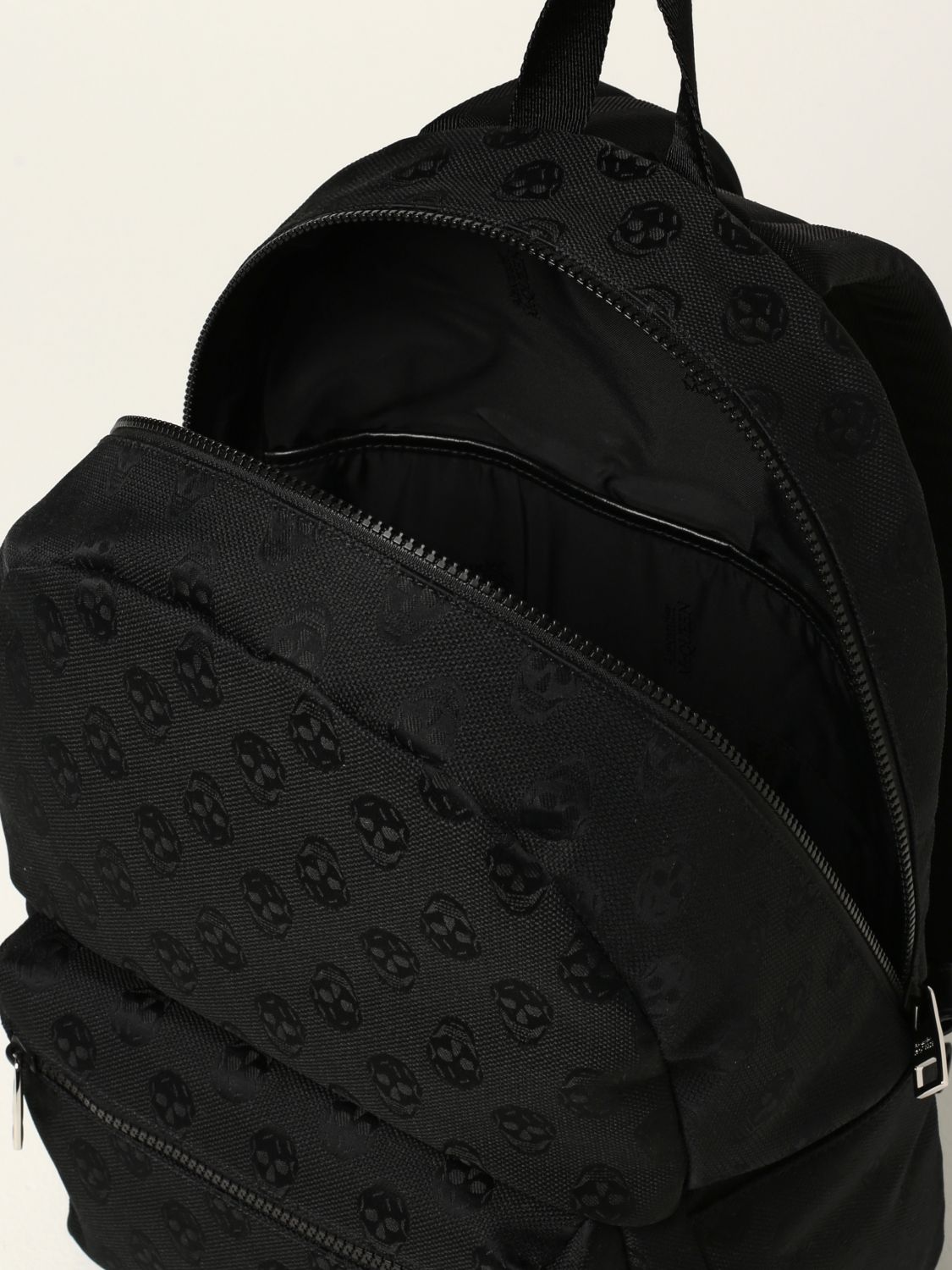 ALEXANDER MCQUEEN: Metropolitan backpack with Biker Skull motif 